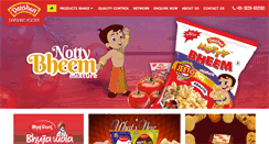 Desktop Screenshot of darshanfoods.co.in