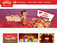 Tablet Screenshot of darshanfoods.co.in